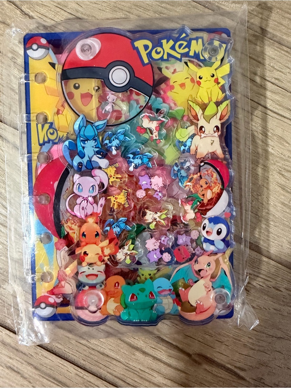 Pokemon mini acrylic shaker notebook